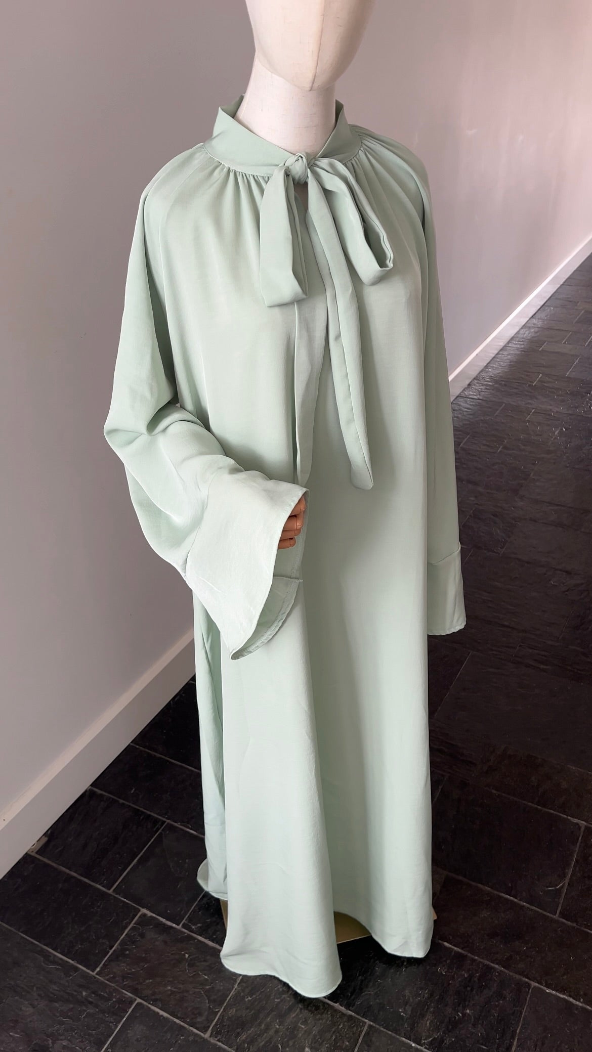 BOW DRESS MINT