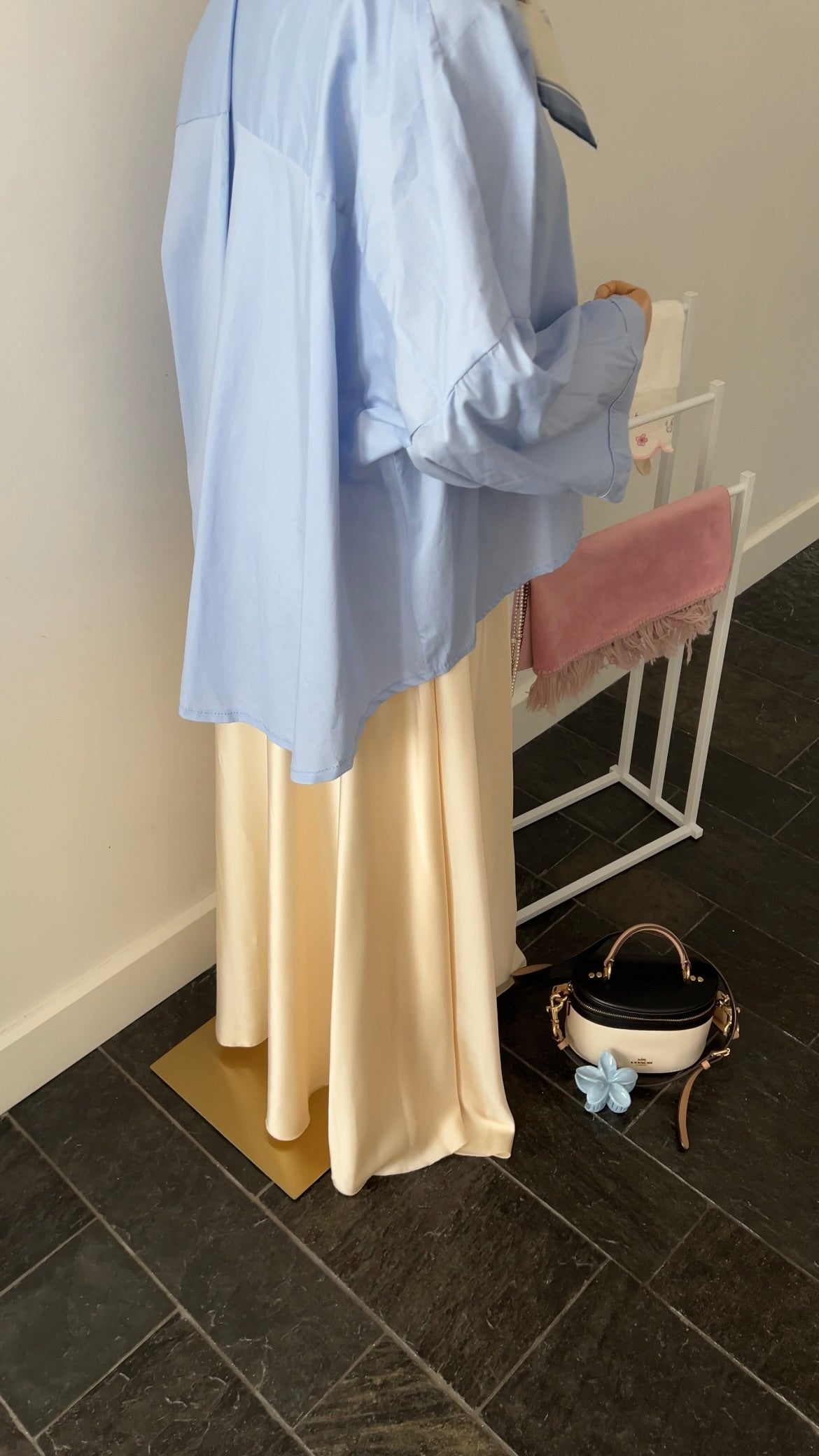OVERSIZED SHIRT BABYBLUE