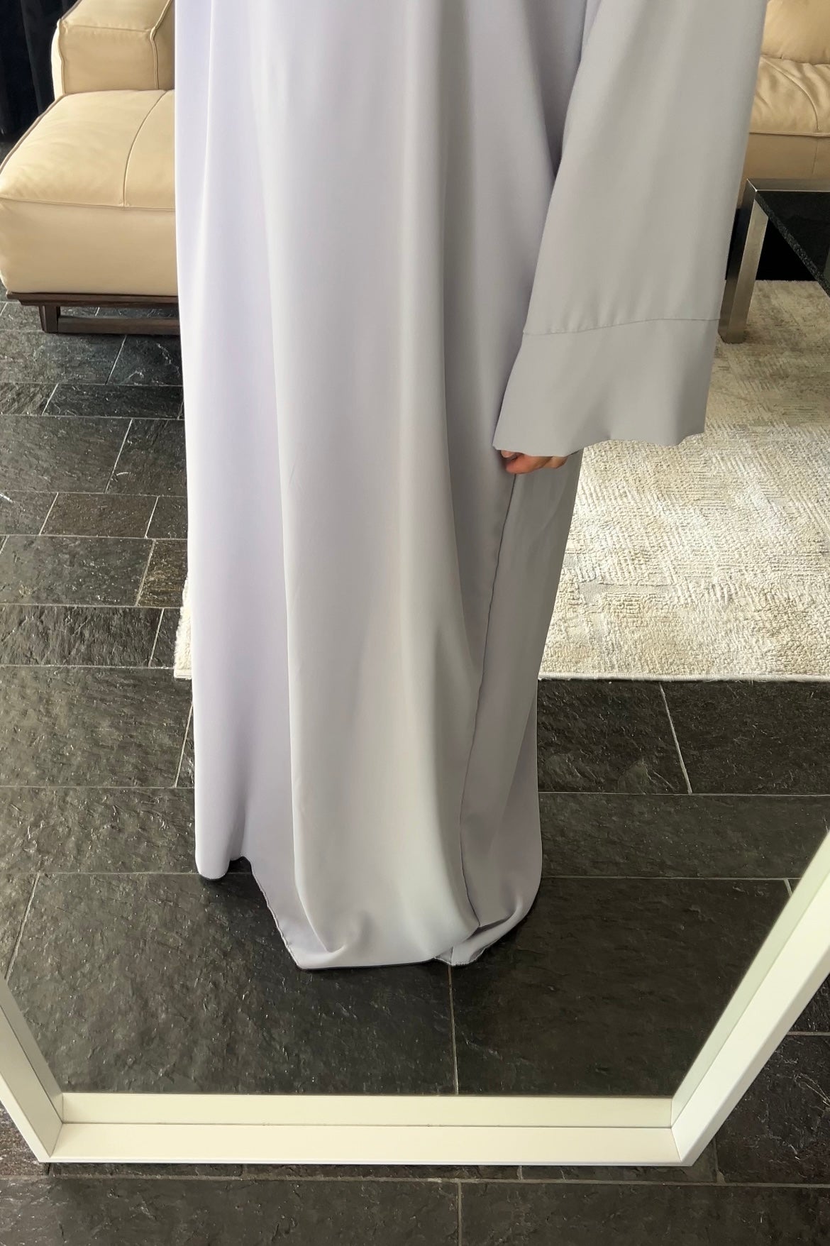 LAVENDER ICE ESSENTIAL SILK DRESS