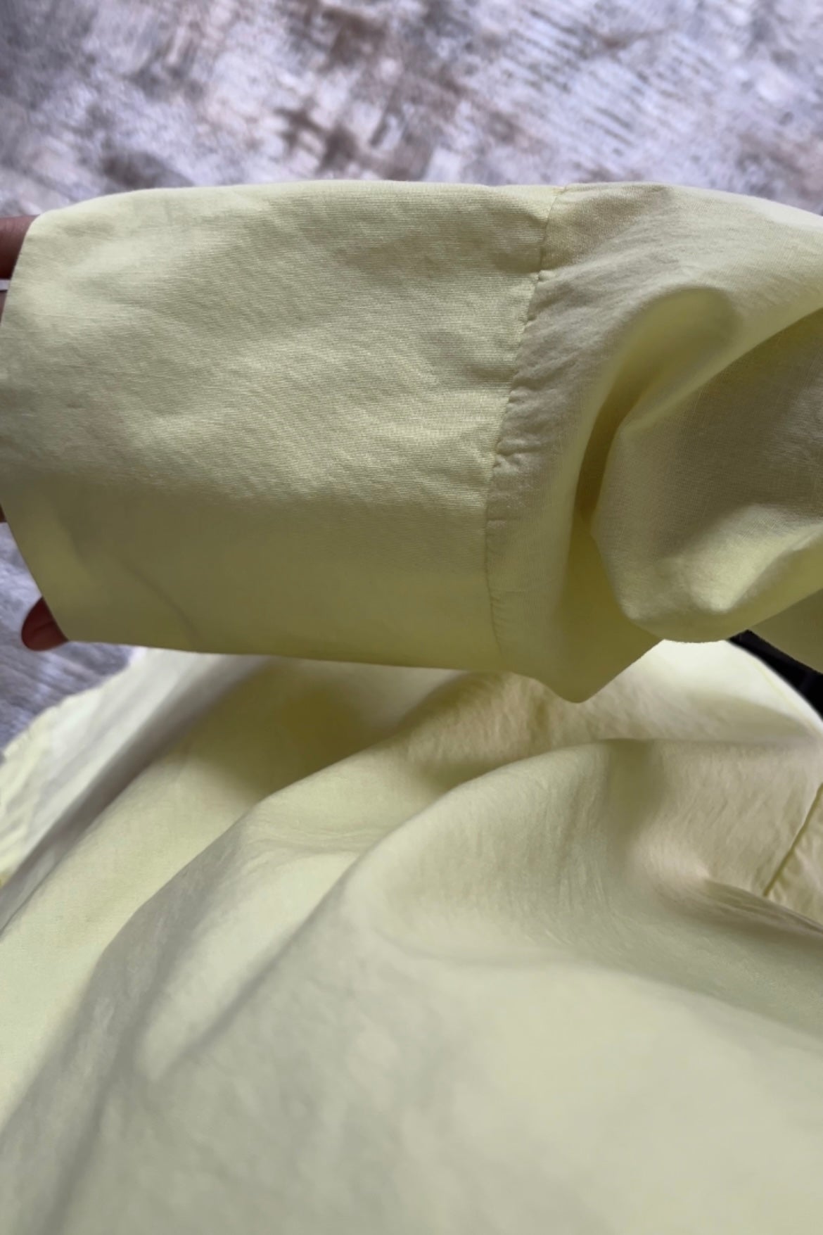 YELLOW OVERSIZED SHIRT