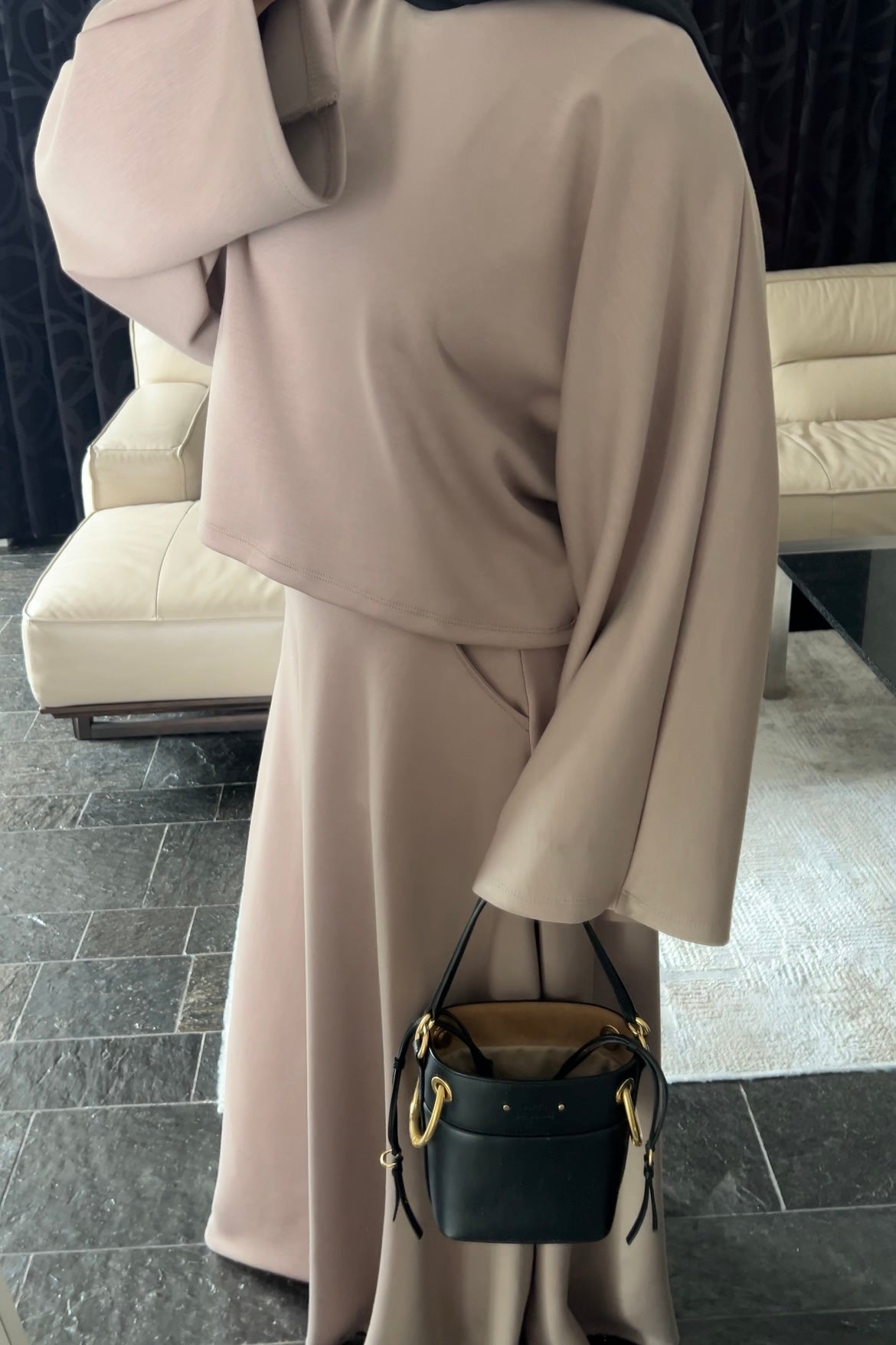 TAUPE BUTTER SET