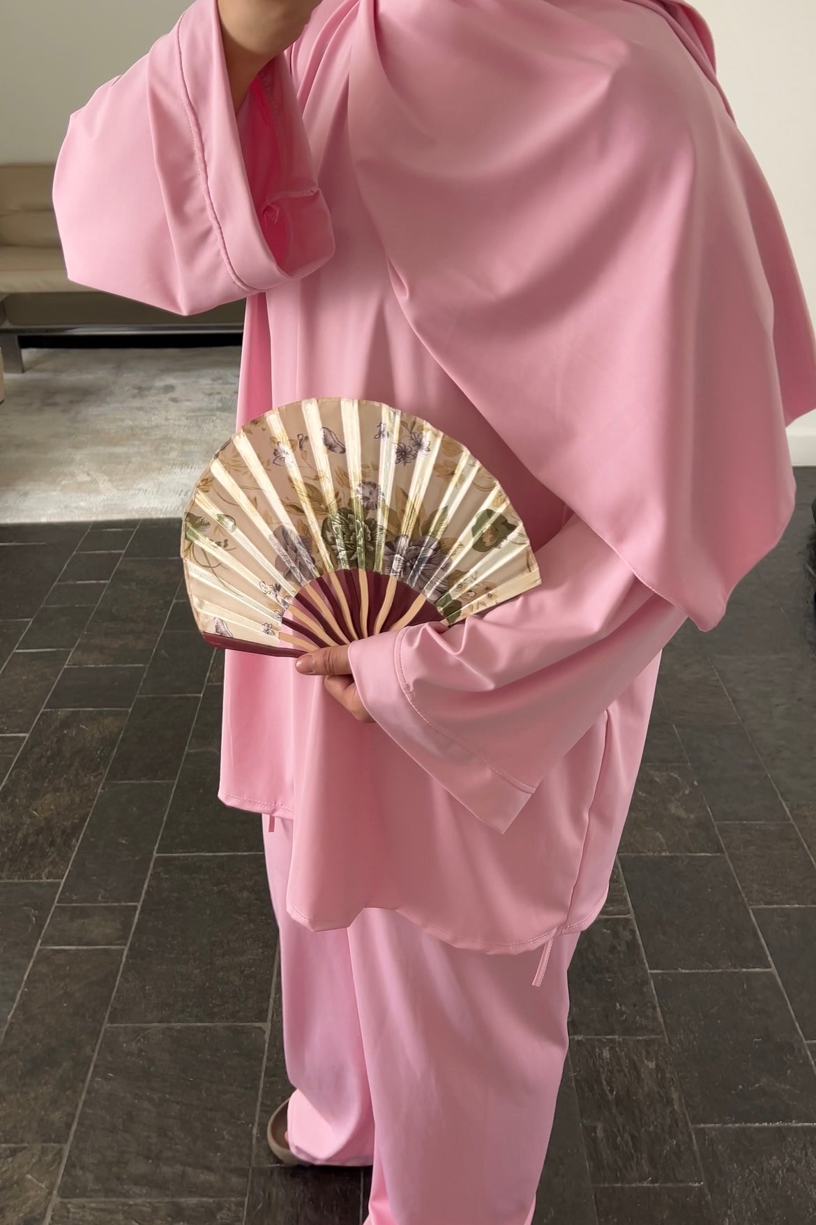 PINK BURKINI (3 piece)