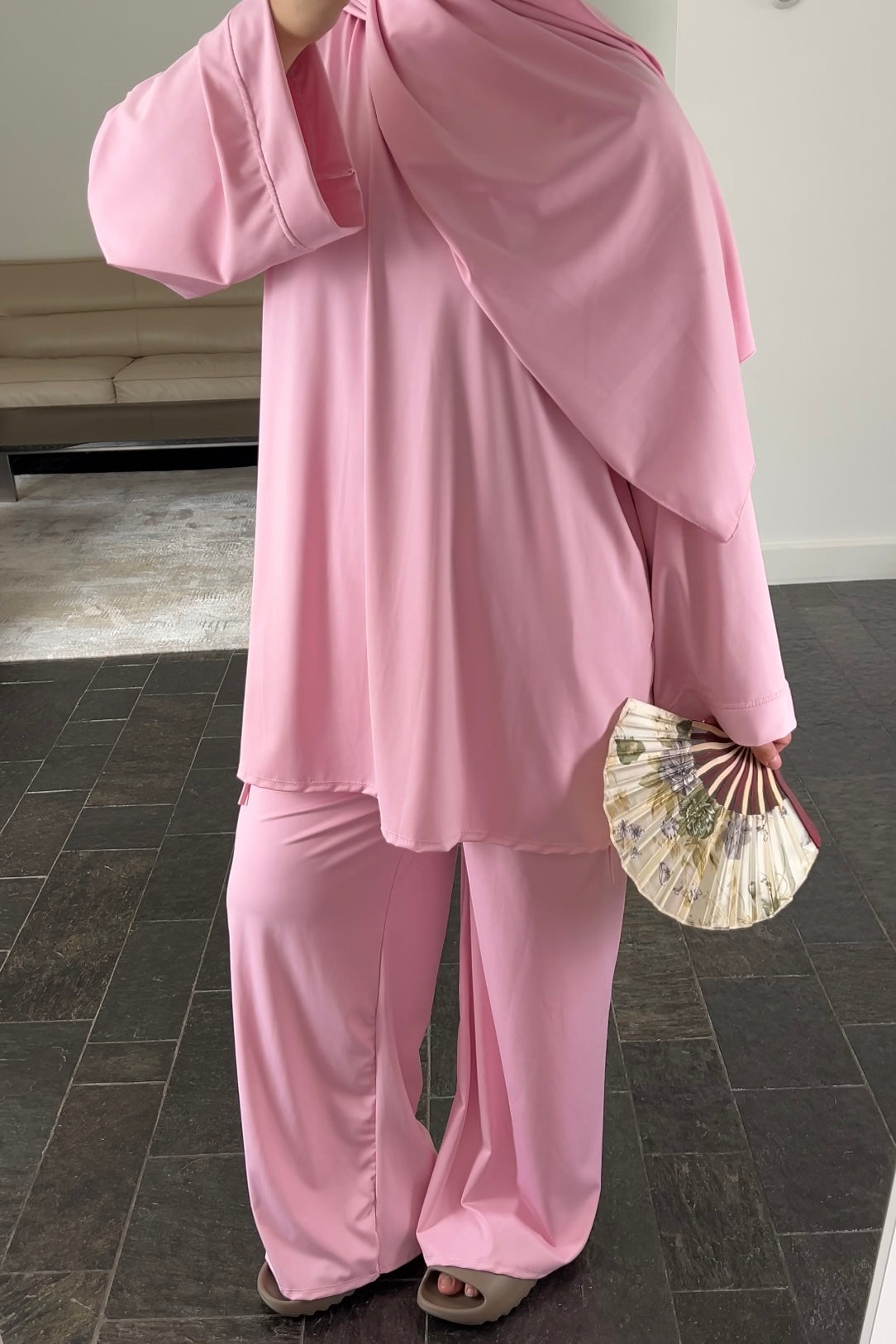 PINK BURKINI (3 piece)