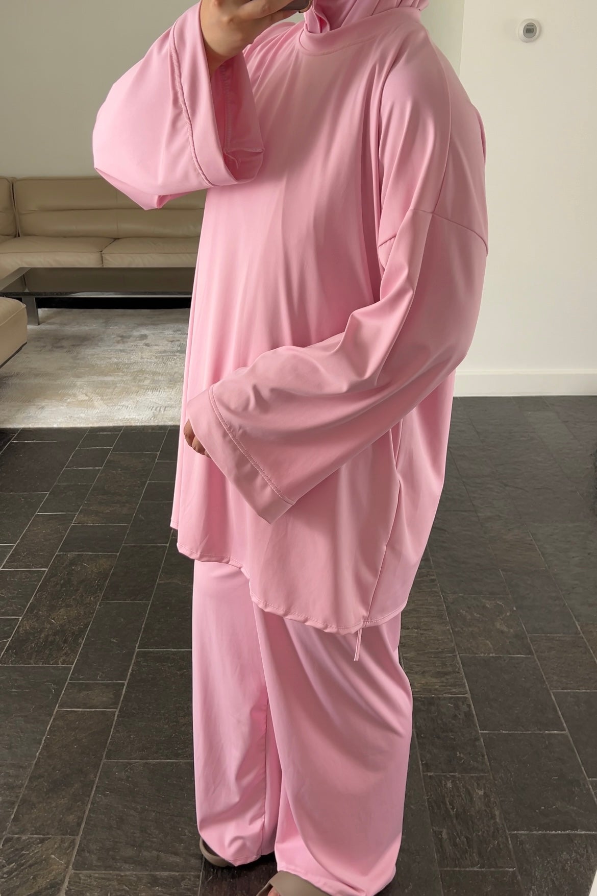 PINK BURKINI (3 piece)