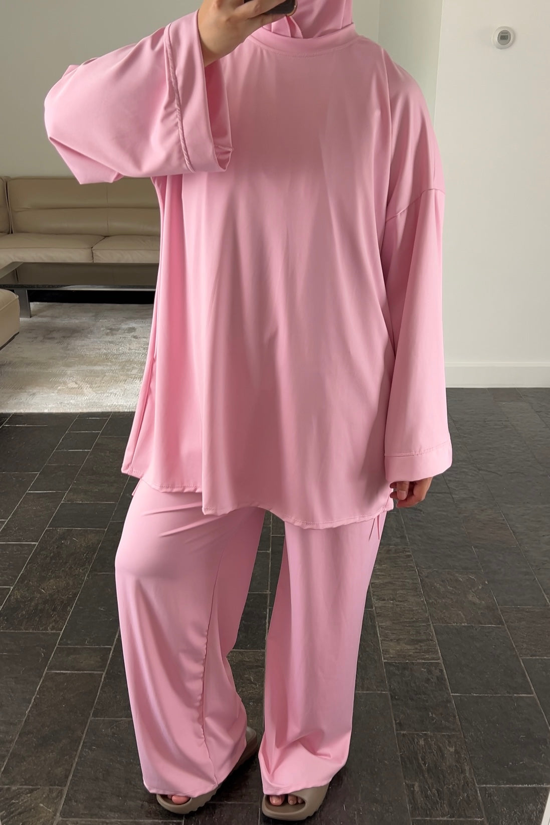 PINK BURKINI (3 piece)