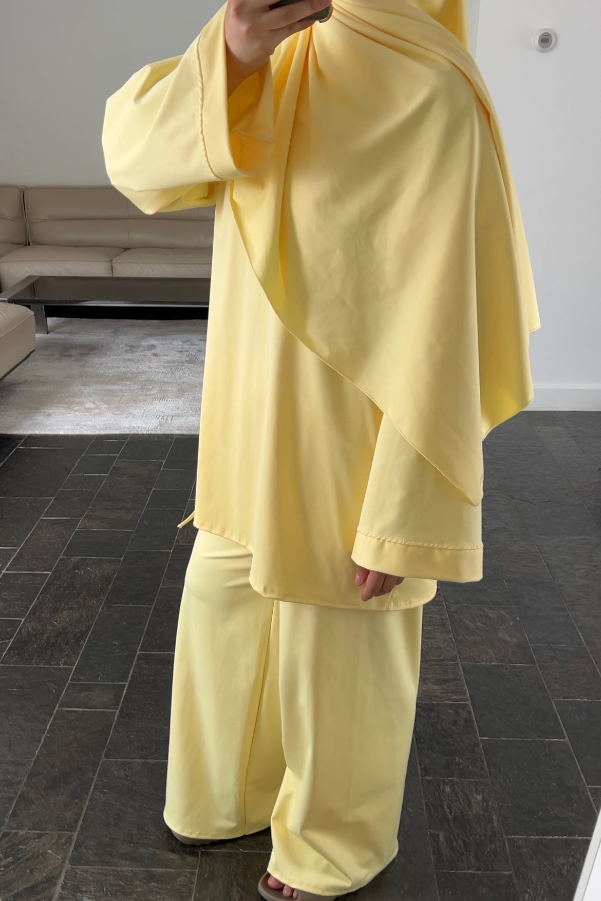 BUTTER YELLOW BURKINI (3 piece)