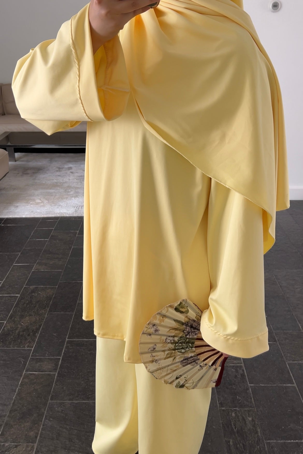 BUTTER YELLOW BURKINI (3 piece)