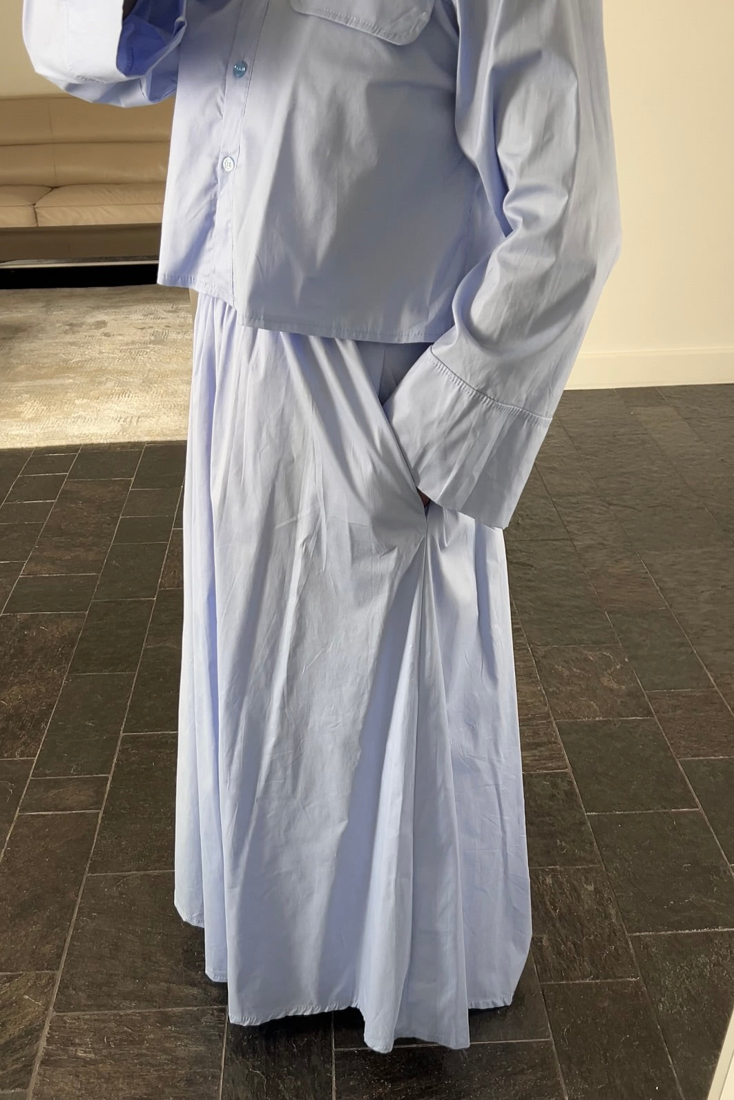 BABYBLUE POCKET SET (cotton)