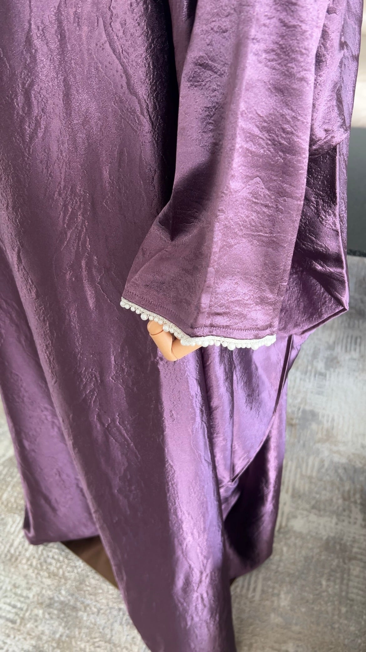 PEARL ABAYA PURPLE