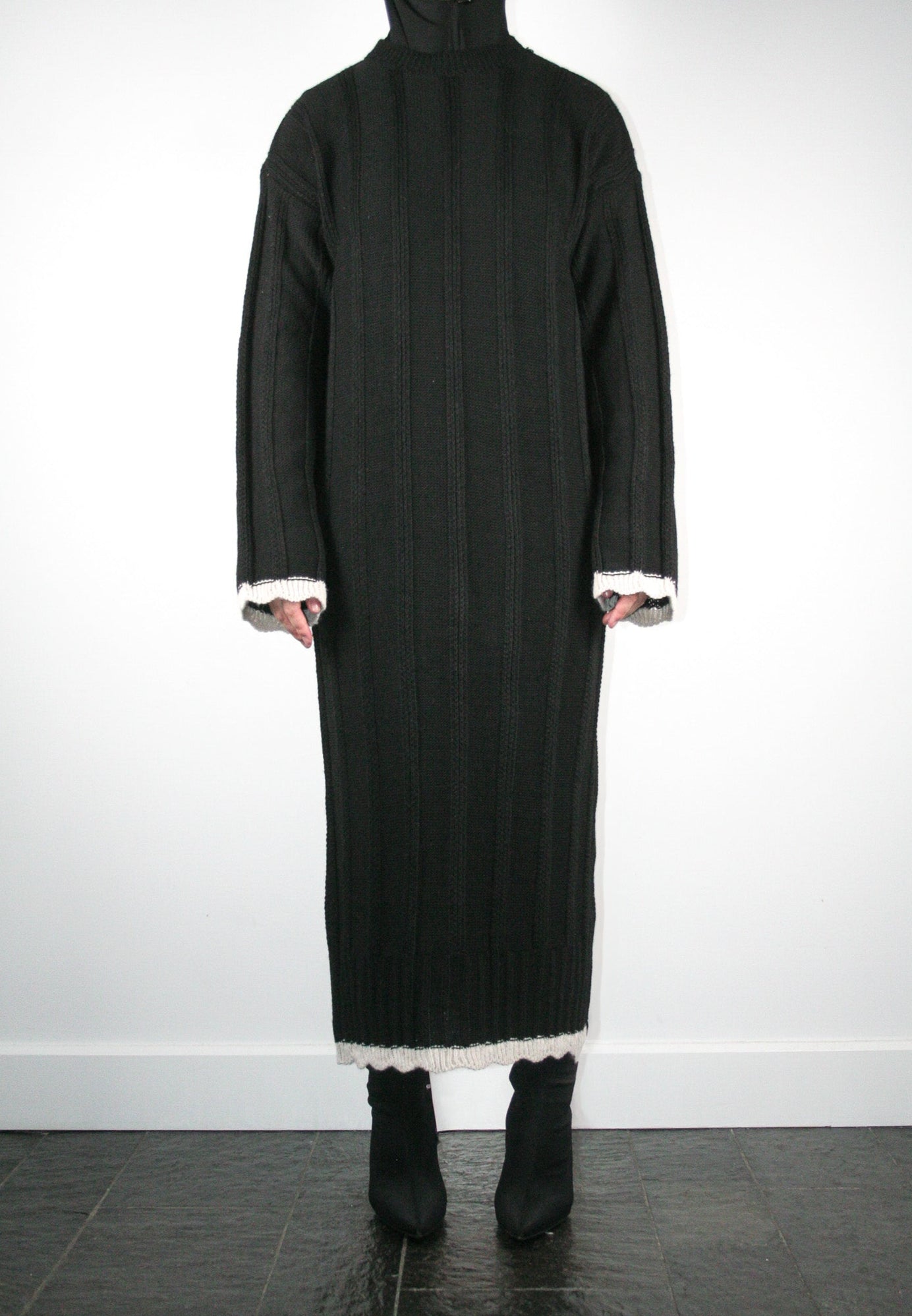 BLACK LINE DRESS