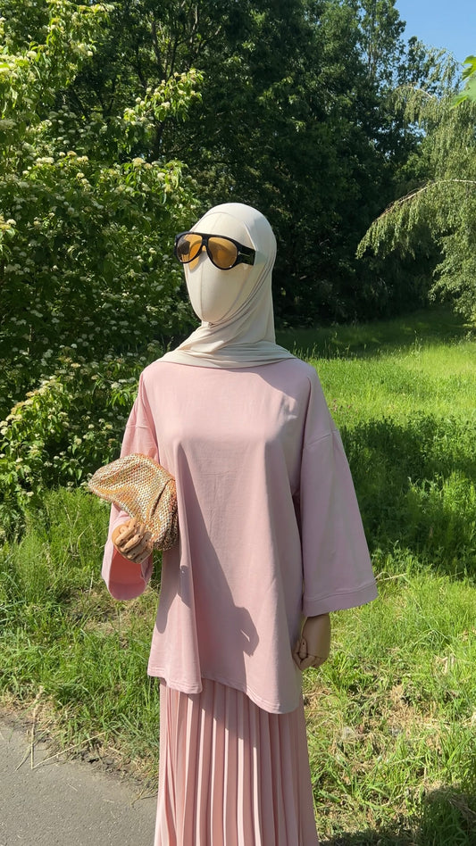 COTTON LONGSLEEVE BABY PINK (RESTOCKING SOON)