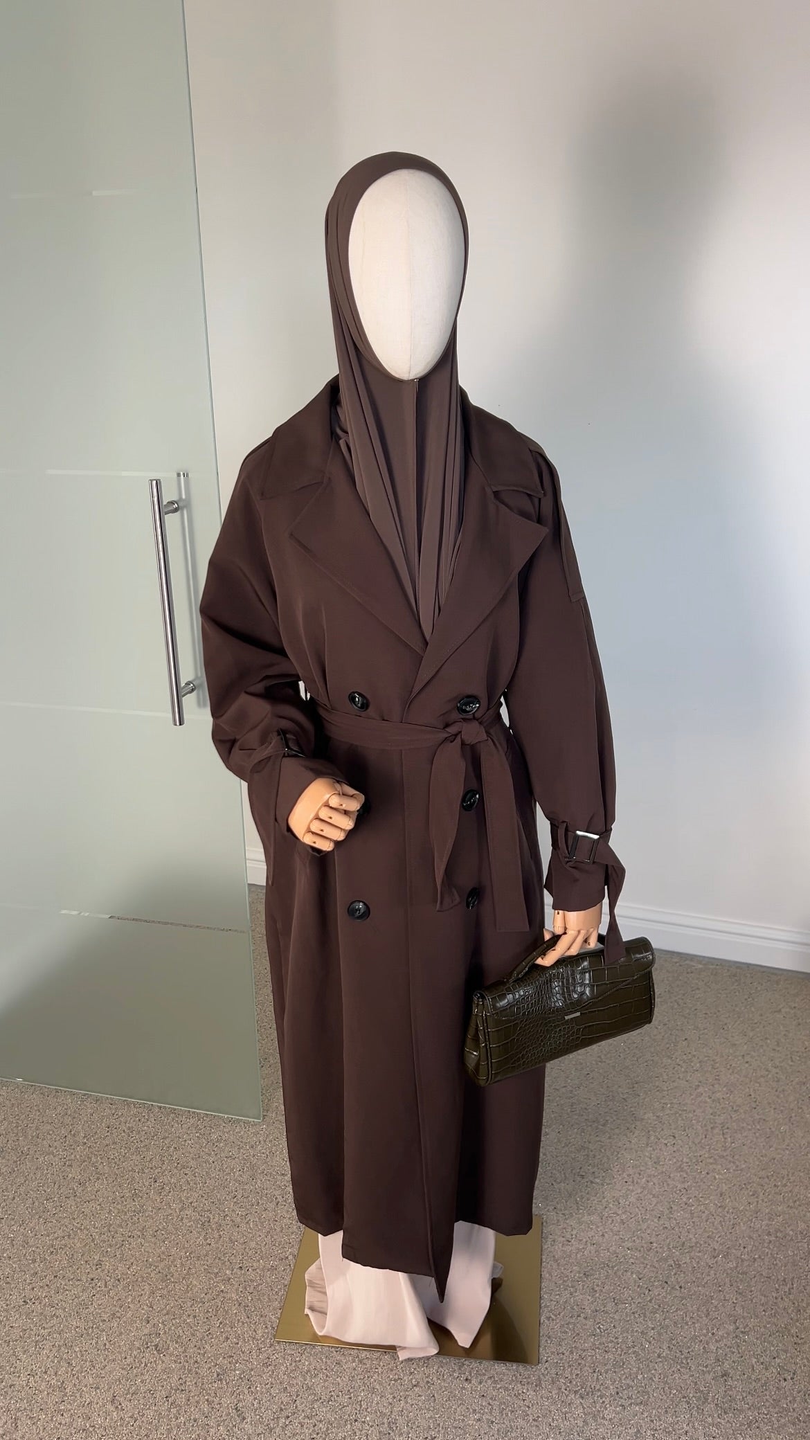 TRENCH COAT BROWN