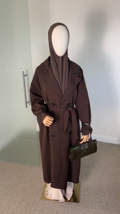TRENCH COAT BROWN