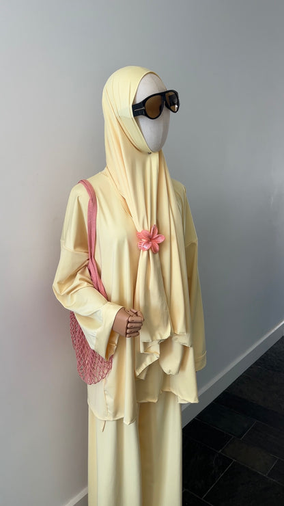 BURKINI 3 PIECE YELLOW