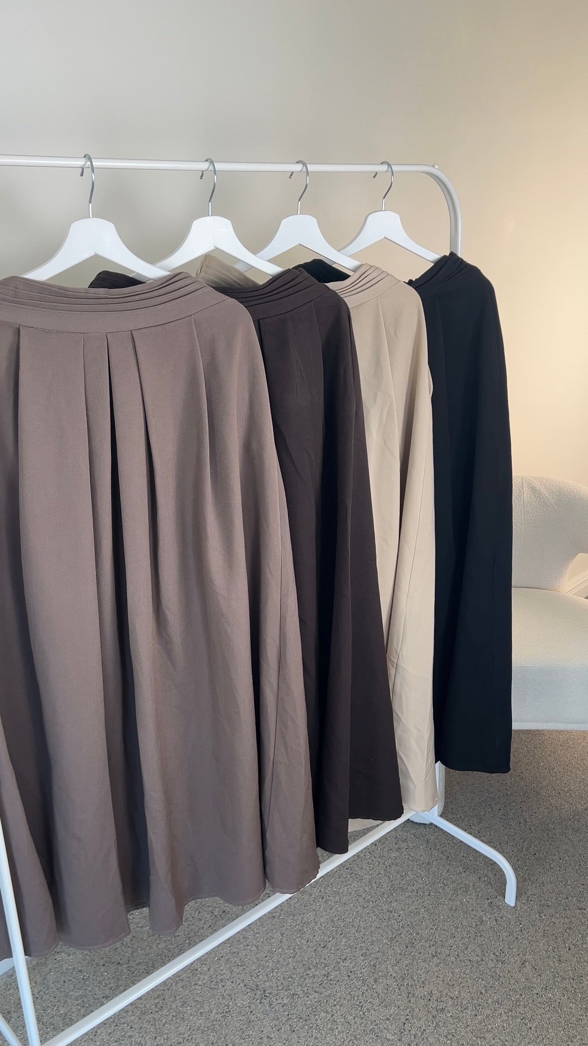 MAXI SKIRT BEIGE