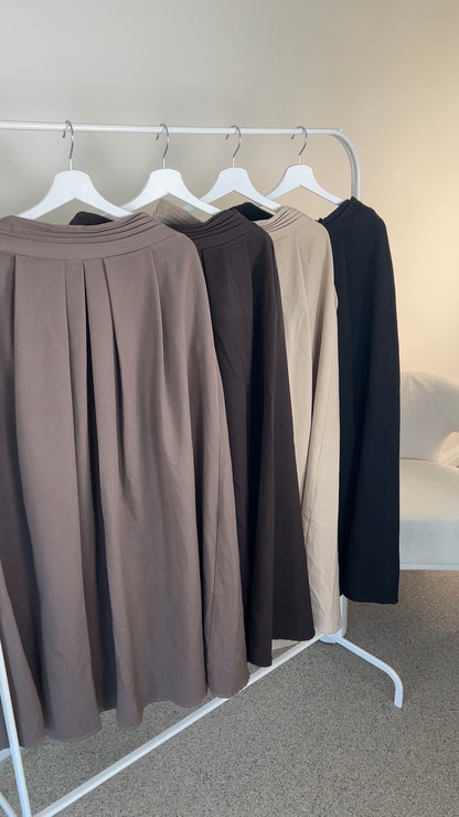 MAXI SKIRT BEIGE