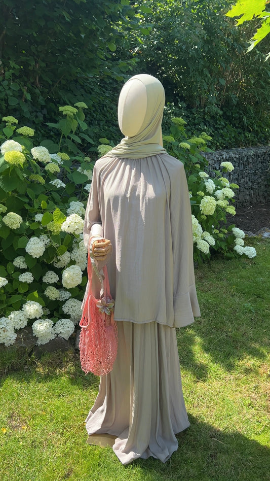 AIRY ESSENTIAL SET TAUPE