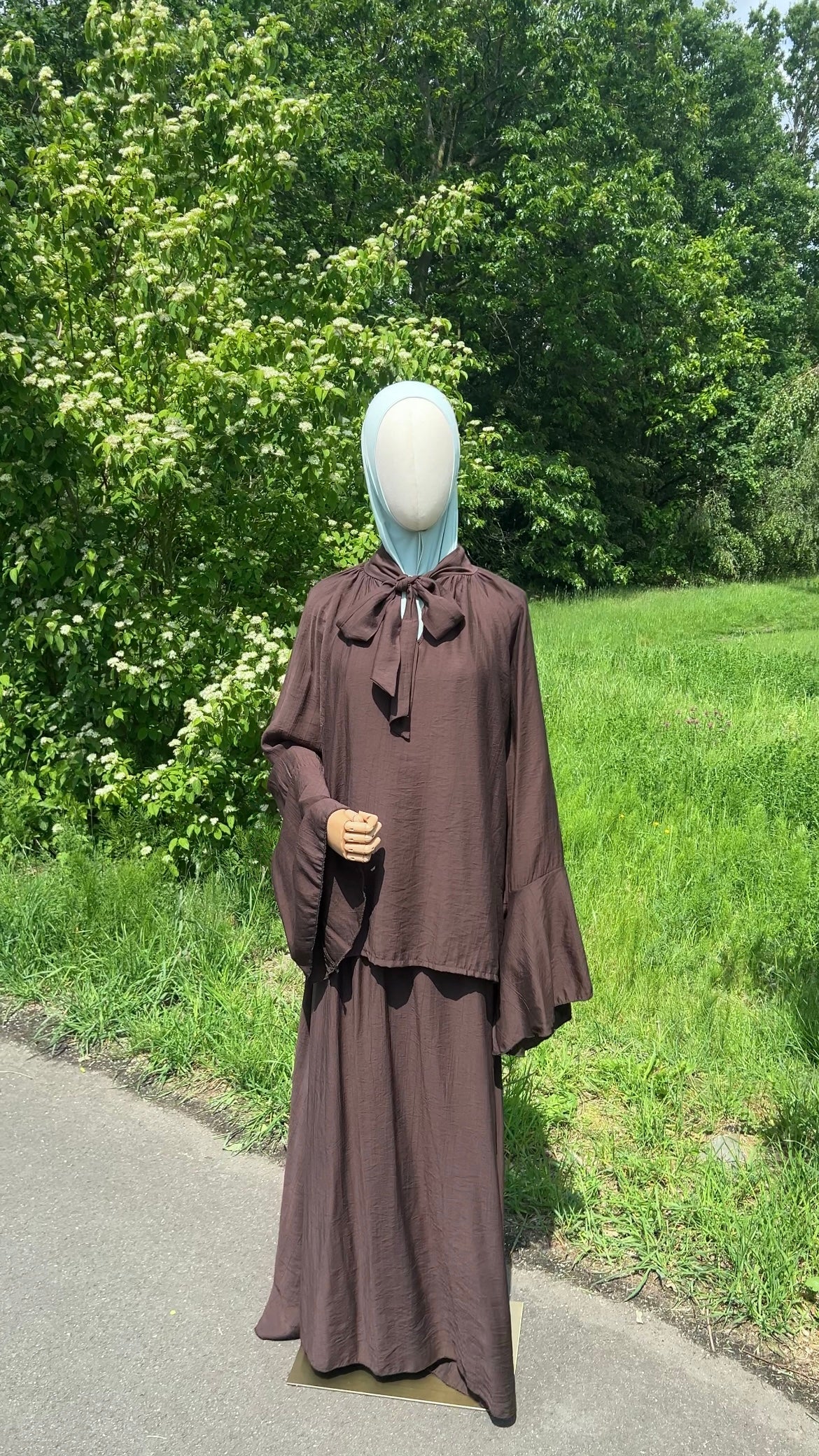 AIRY SET DARK BROWN