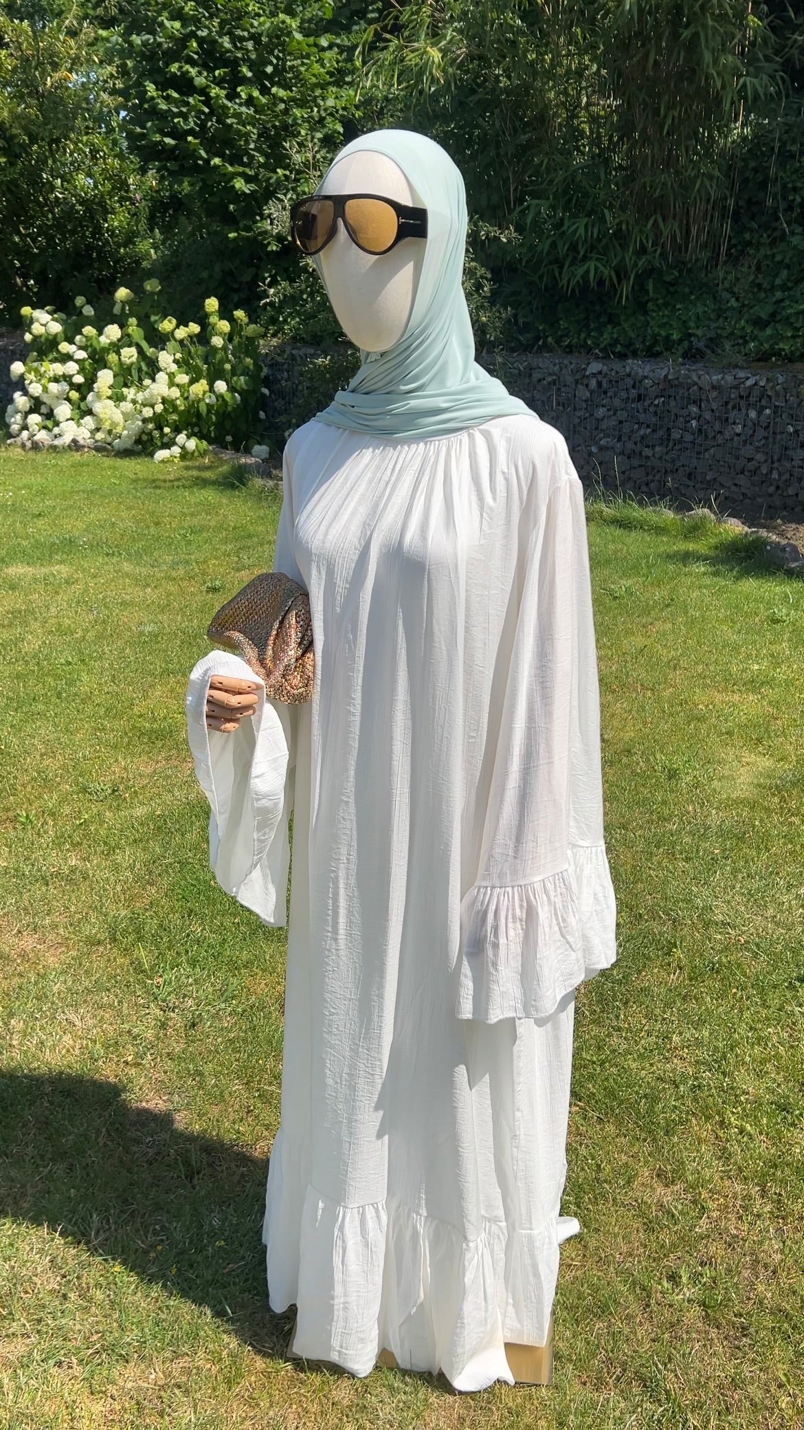 AIRY DRESS WHITE