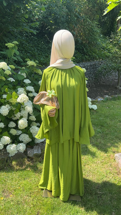 AIRY ESSENTIAL SET OLIVE