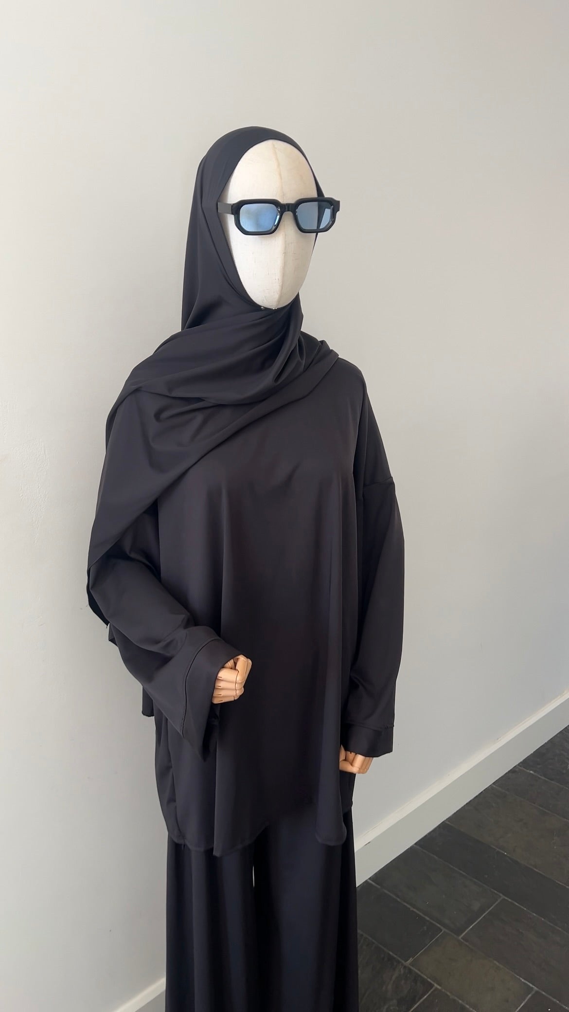 BURKINI 3 PIECE BLACK