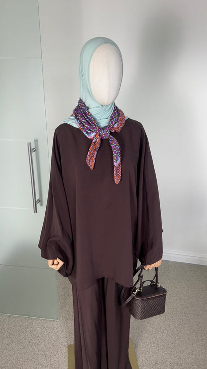 ELEGANCE SET DARK BROWN
