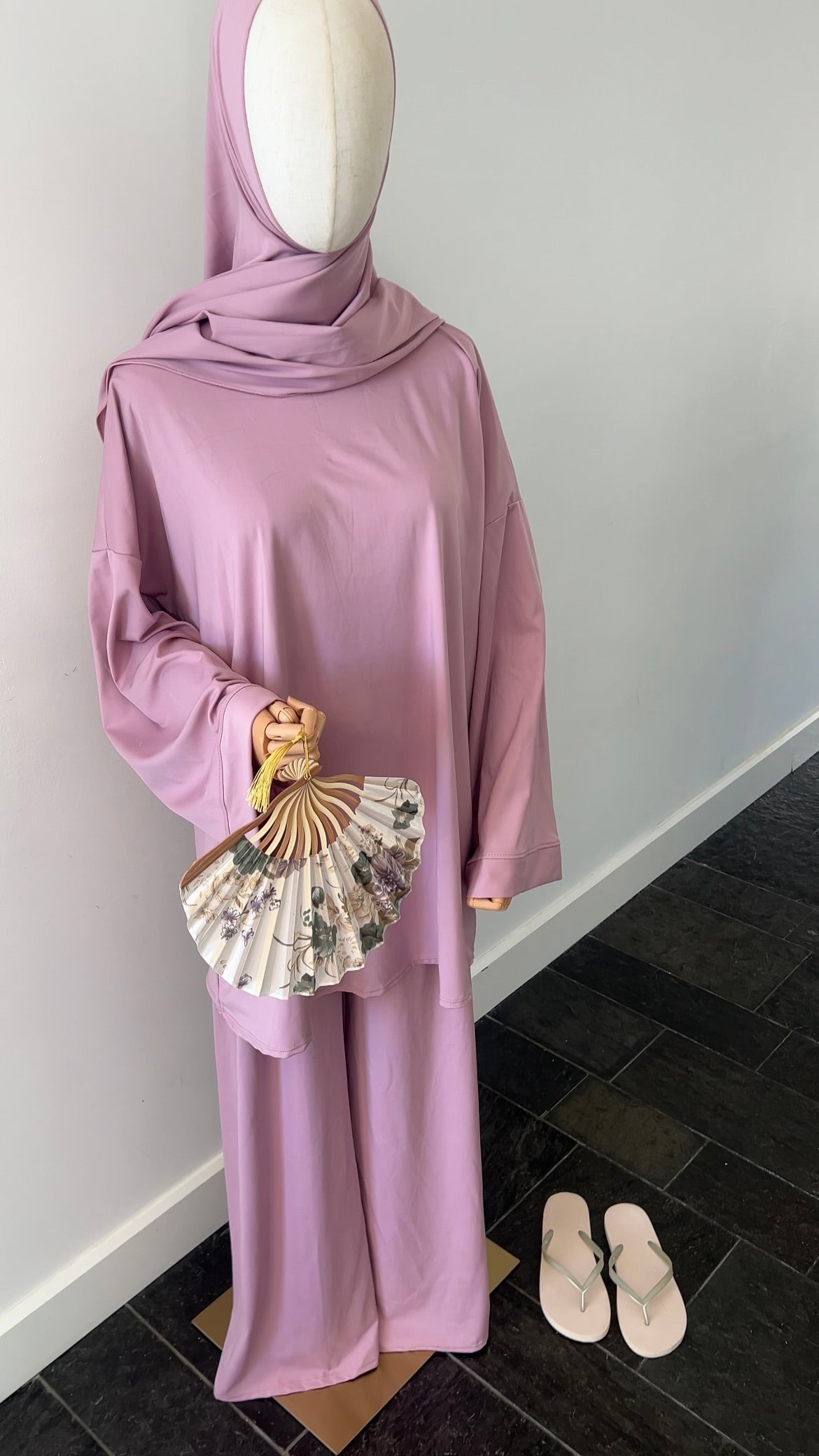 BURKINI 3 PIECE ROSE