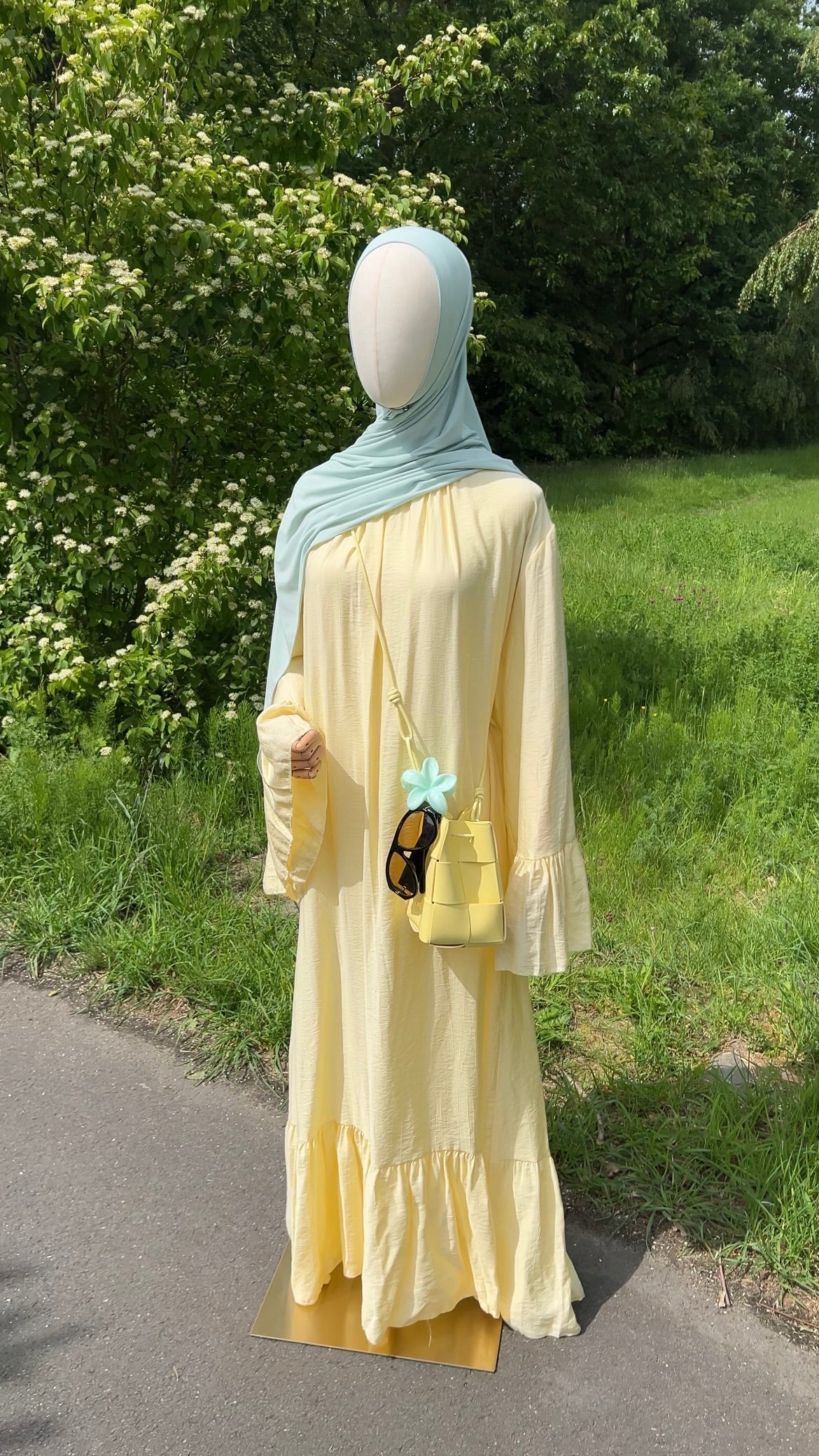AIRY DRESS YELLOW (RESTOCKING SOON)