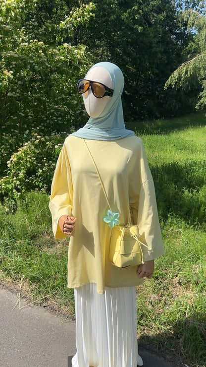 COTTON LONGSLEEVE BUTTER YELLOW (RESTOCKING SOON)