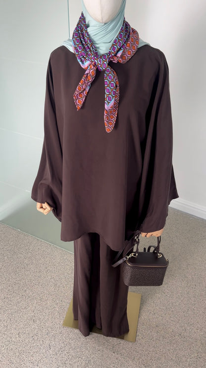ELEGANCE SET DARK BROWN