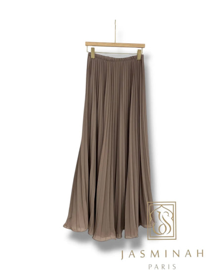 Plisse skirt dubble lined