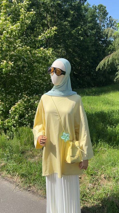 COTTON LONGSLEEVE BUTTER YELLOW (RESTOCKING SOON)