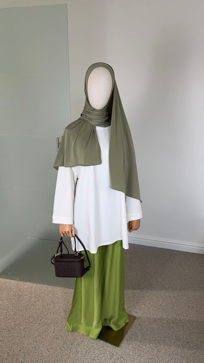 EVERYDAY VISCOSE PANTS OLIVE