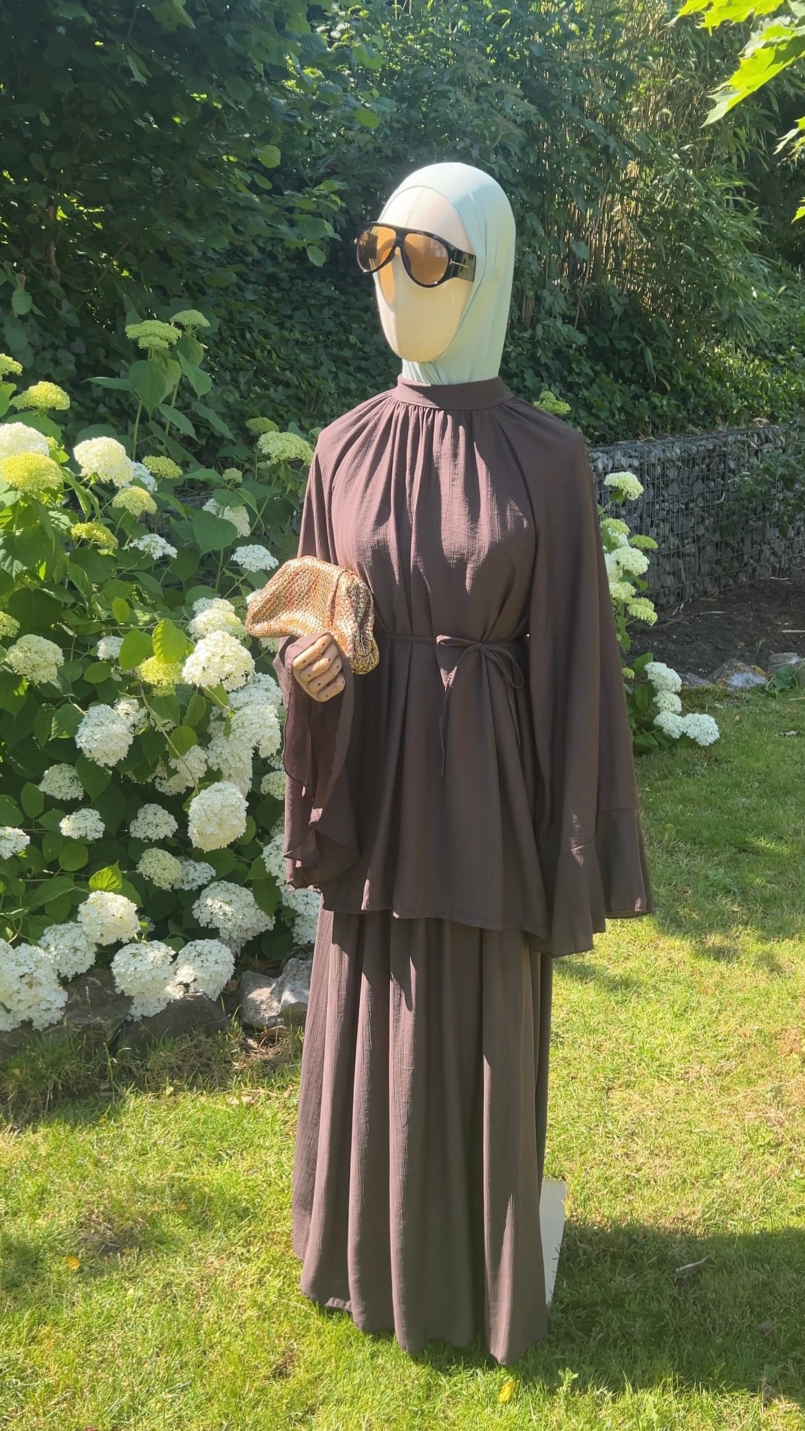 AIRY ESSENTIAL SET DARK BROWN
