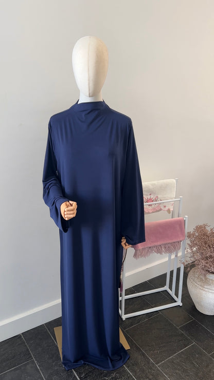 ABAYA KHIMAR SET NAVY
