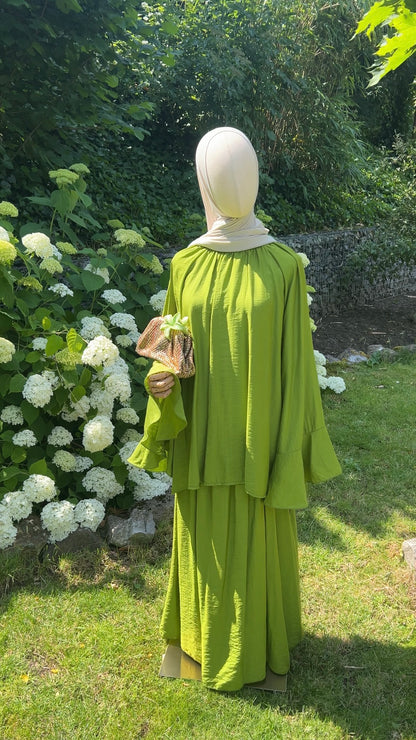 AIRY ESSENTIAL SET OLIVE