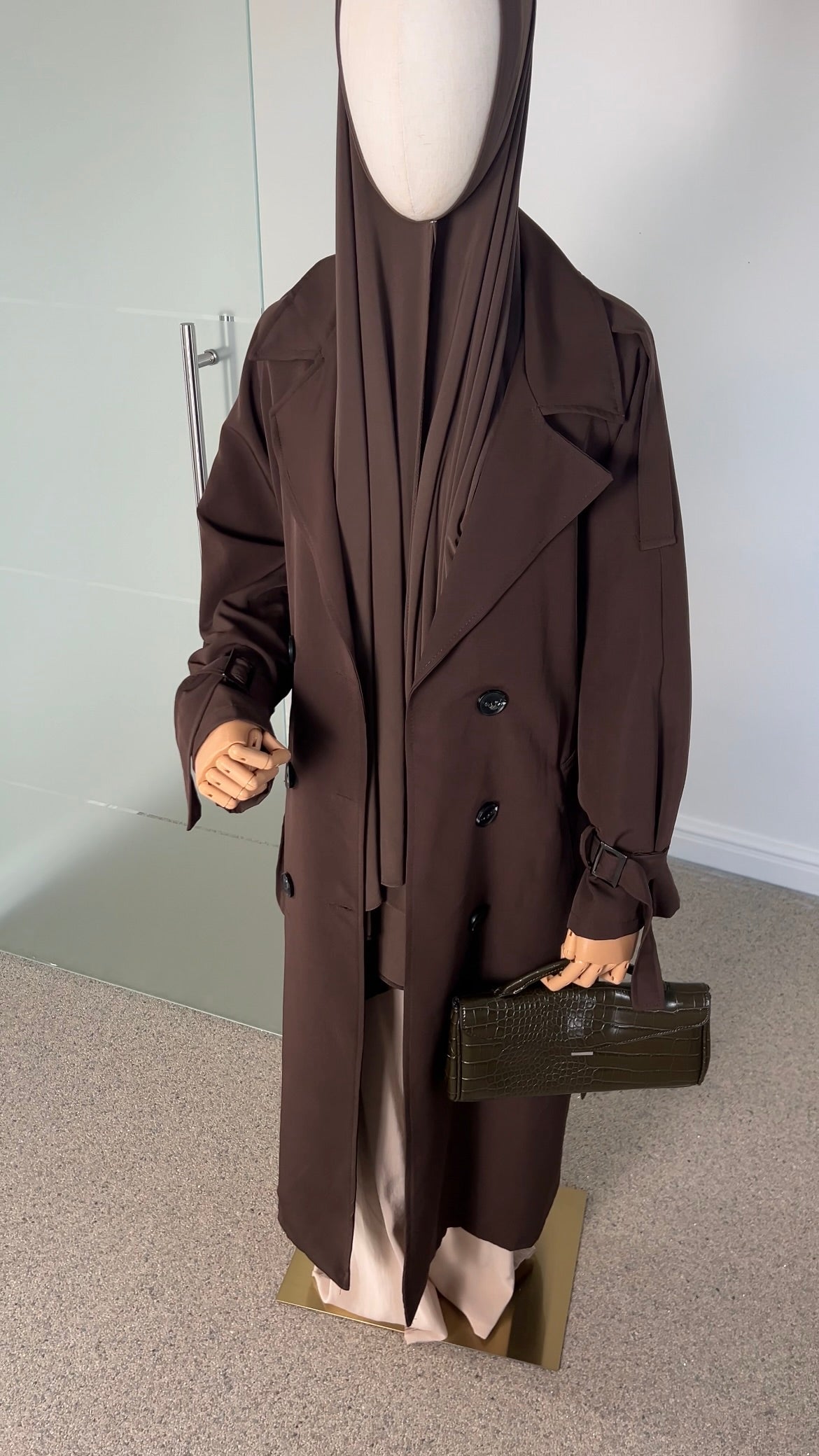 TRENCH COAT BROWN