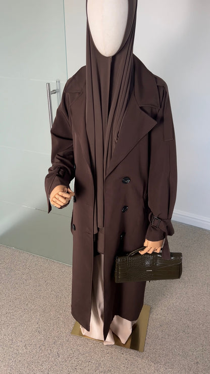 TRENCH COAT BROWN
