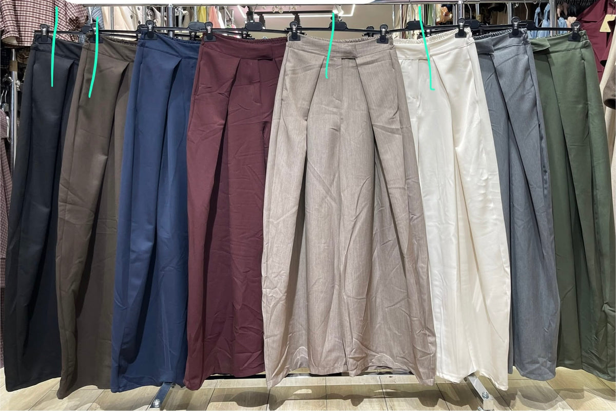 Pantalon premium tall proof (black, brown, taupe, beige)