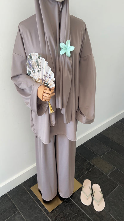 BURKINI 3 PIECE LIGHT TAUPE
