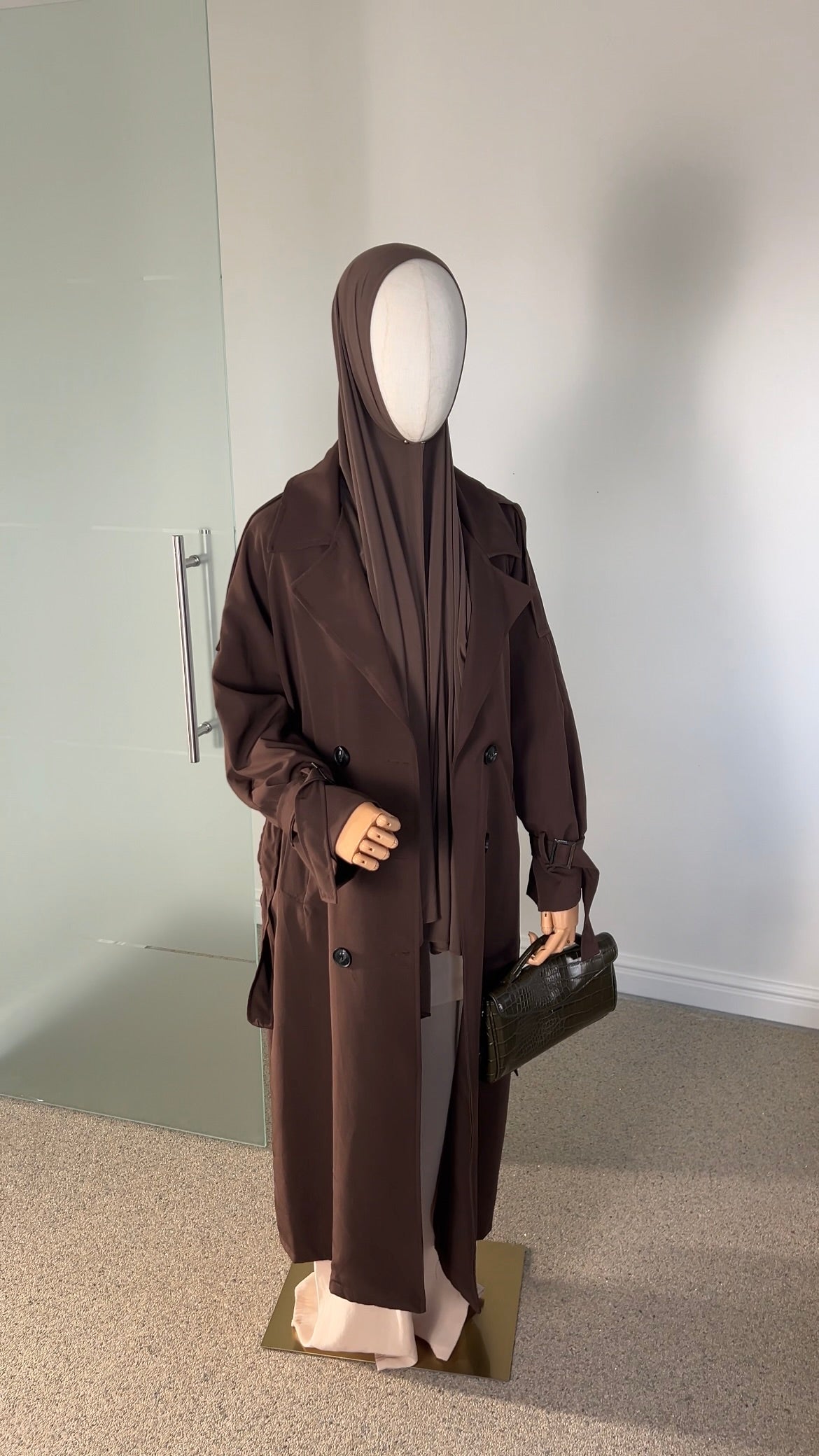 TRENCH COAT BROWN