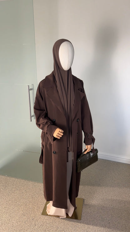 TRENCH COAT BROWN
