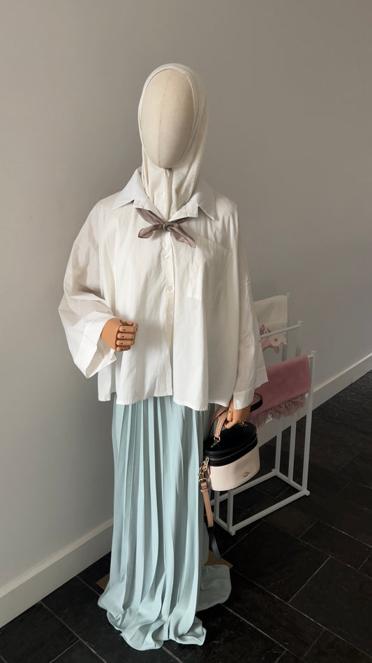 OVERSIZED SHIRT WHITE