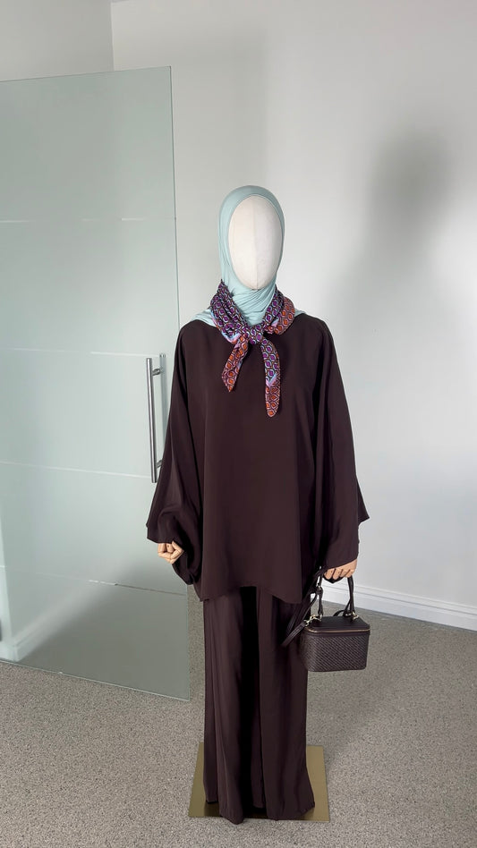 ELEGANCE SET DARK BROWN