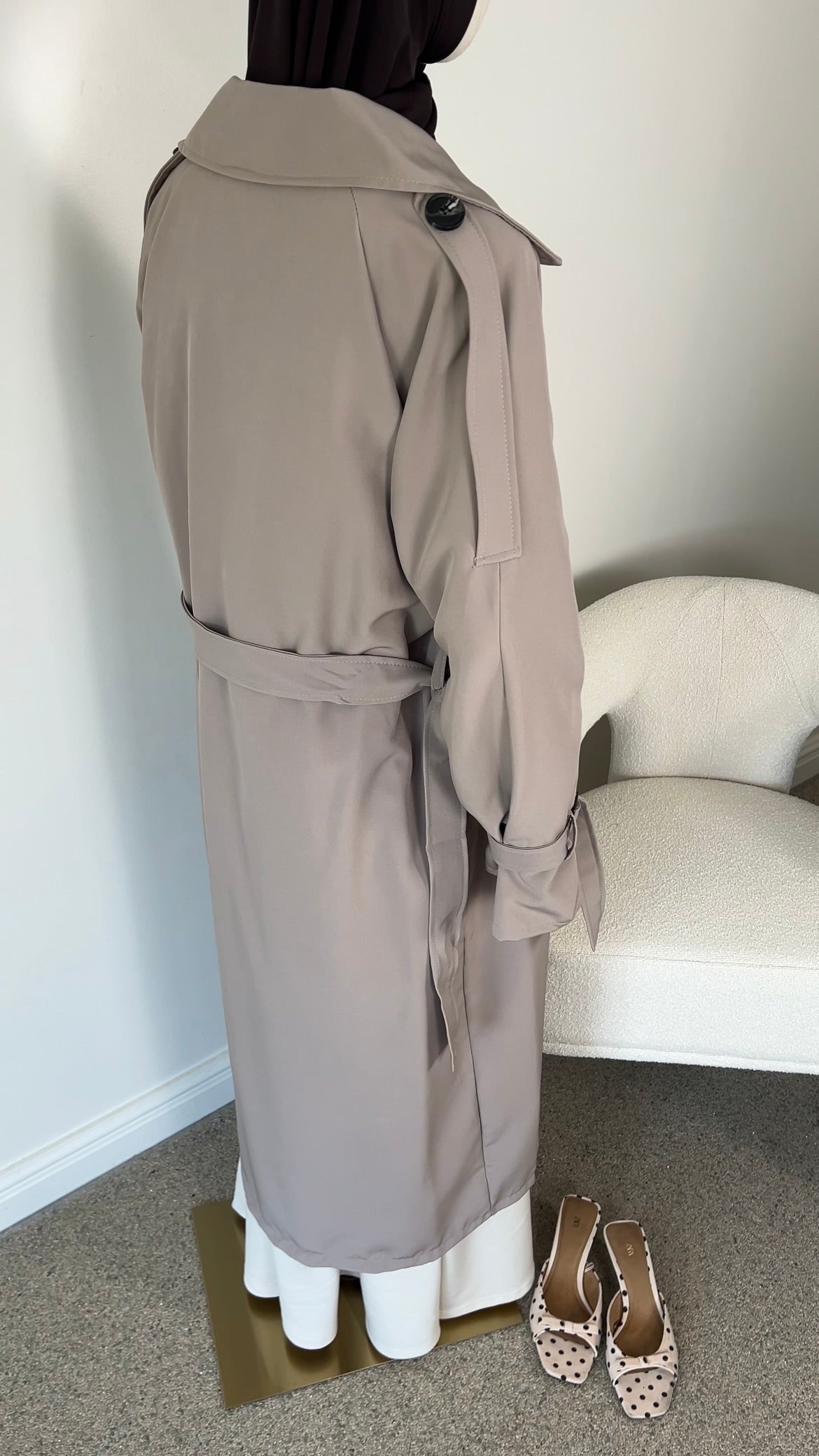 TRENCH COAT TAUPE