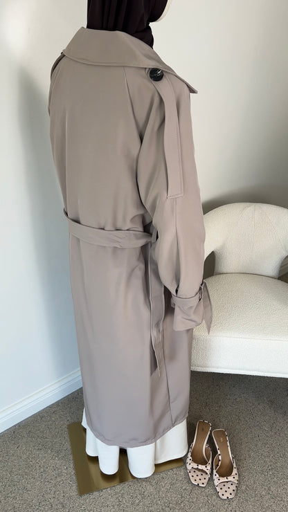 TRENCH COAT TAUPE