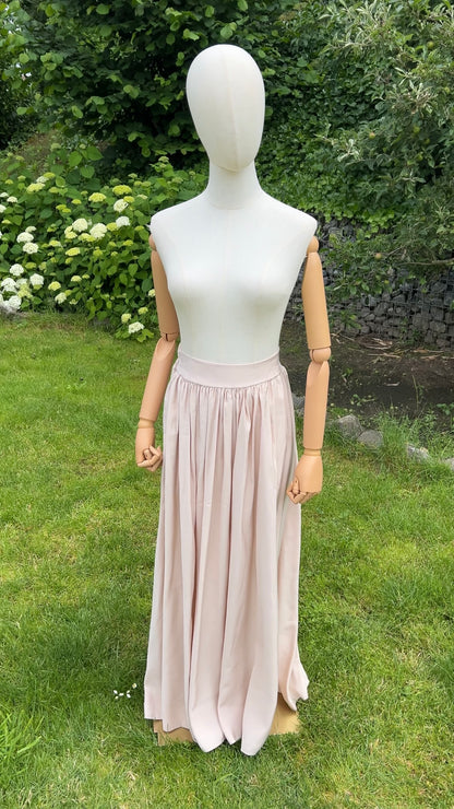 FLOWY SKIRT BEIGE