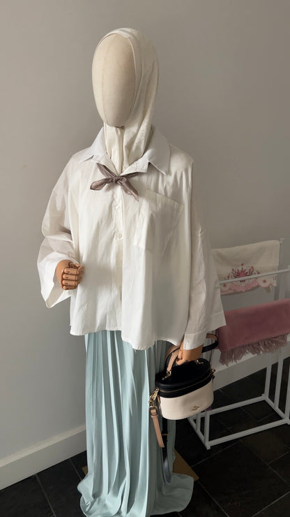 OVERSIZED SHIRT WHITE