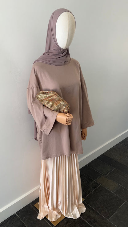COTTON LONGSLEEVE CAMEL