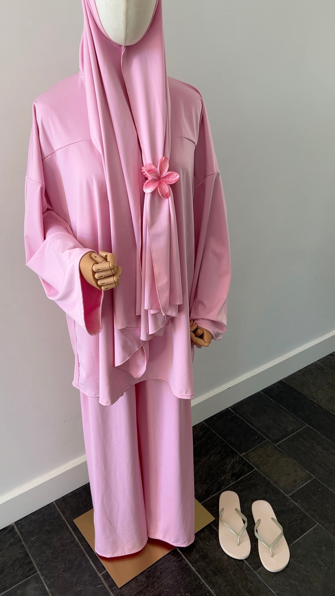 ZIP BURKINI PINK